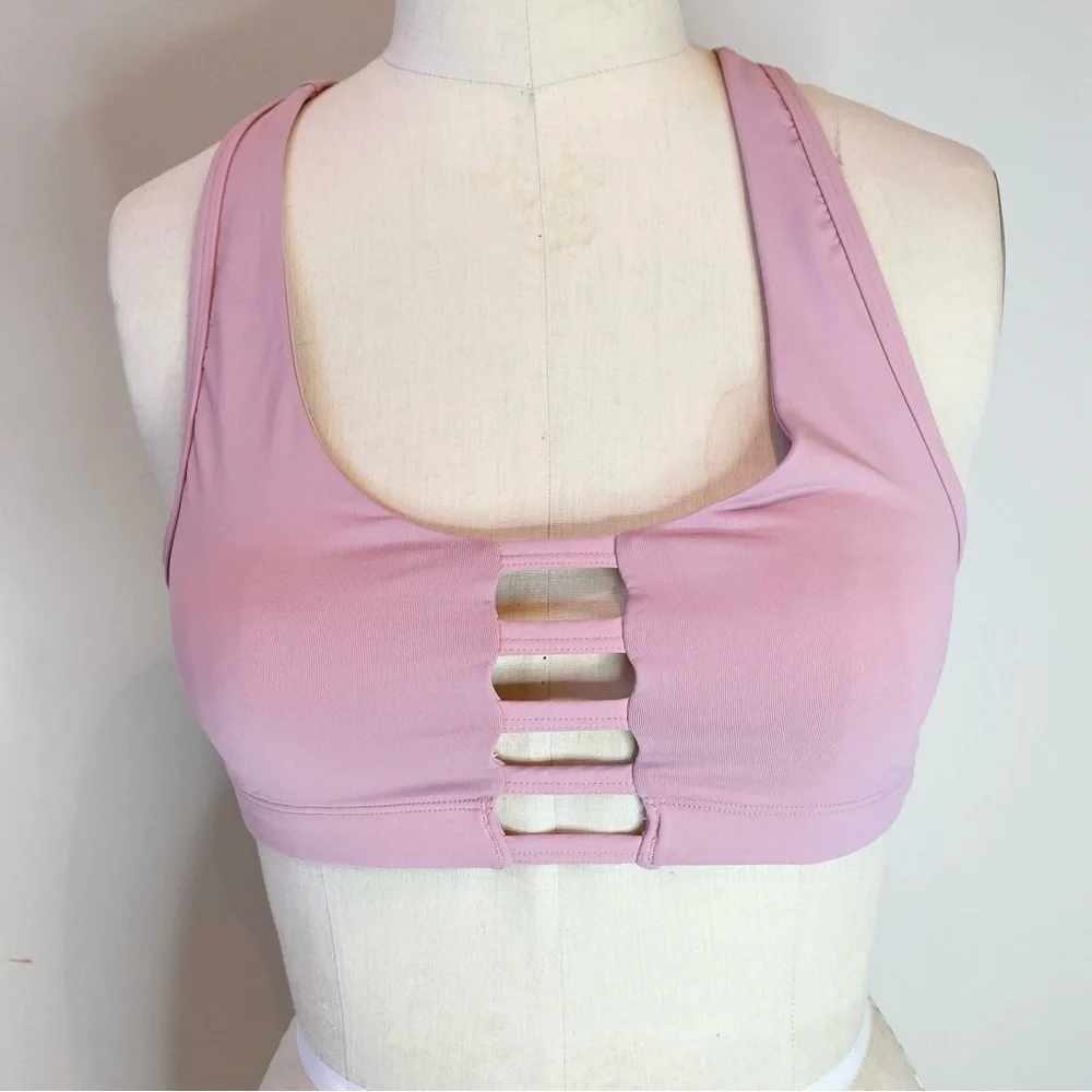 PINK by Victoria's Secret Sports Bra Pale Pink Medium